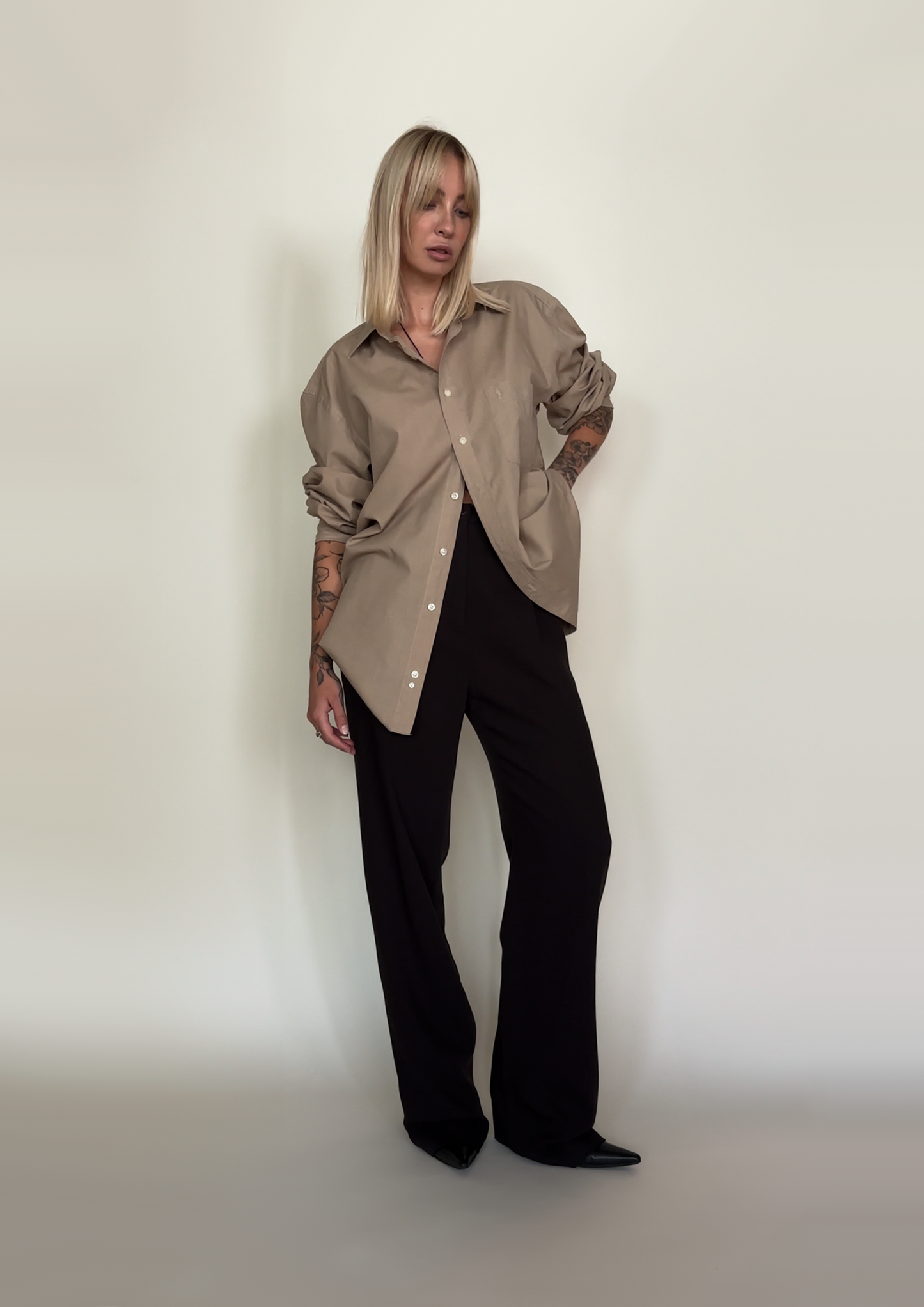 Oscar de la Renta Wool Trousers