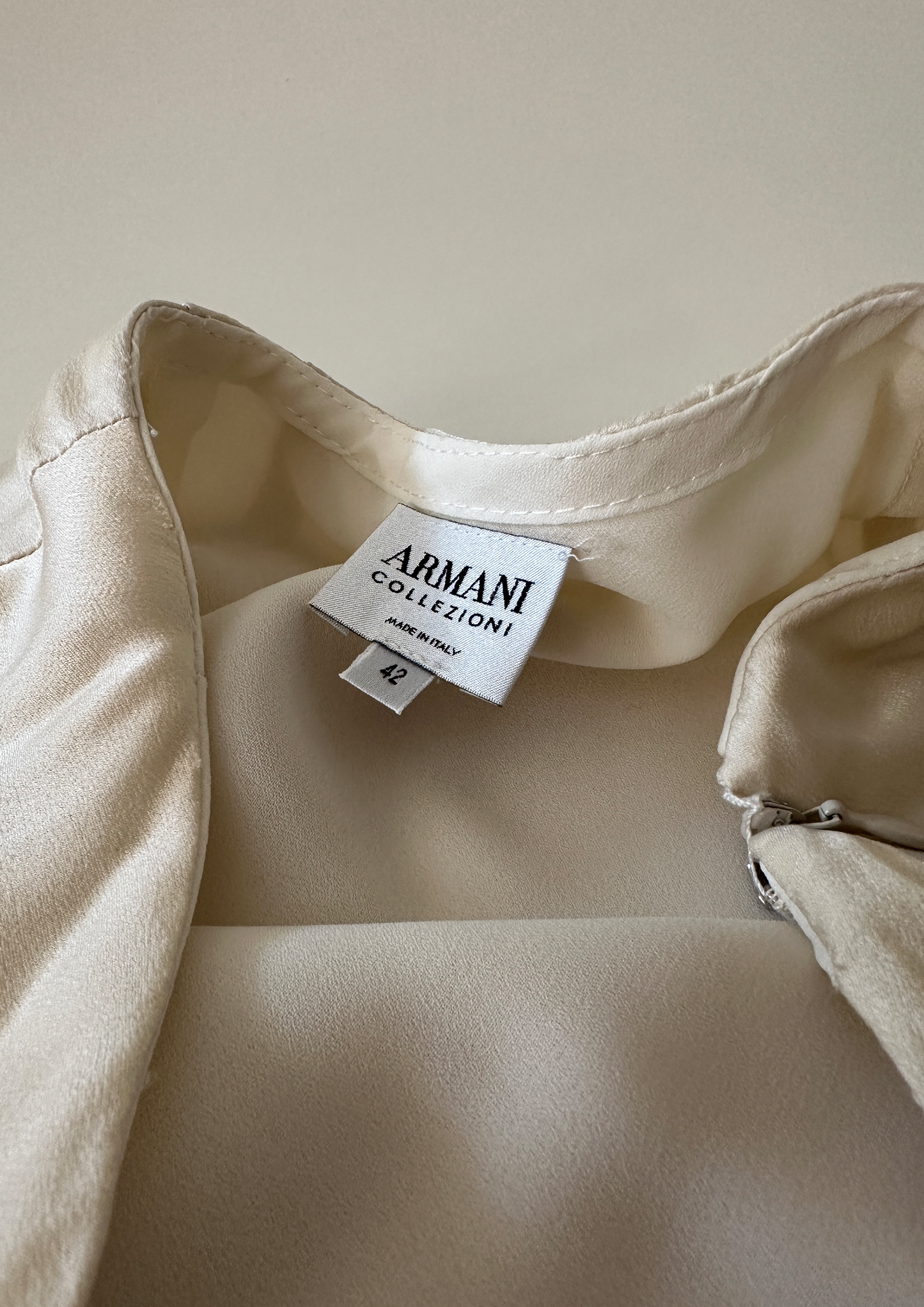 Armani Silk Slip Skirt