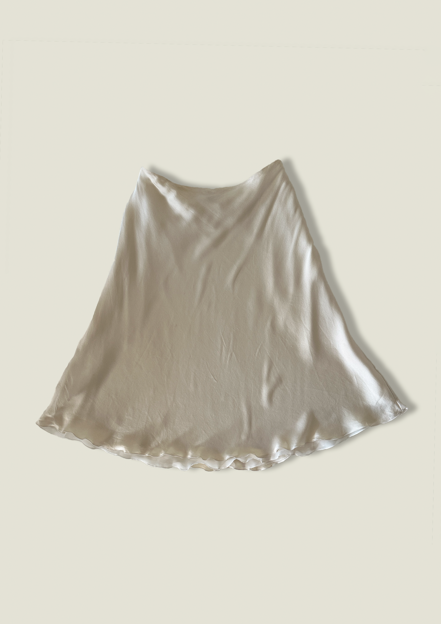 Armani Silk Slip Skirt