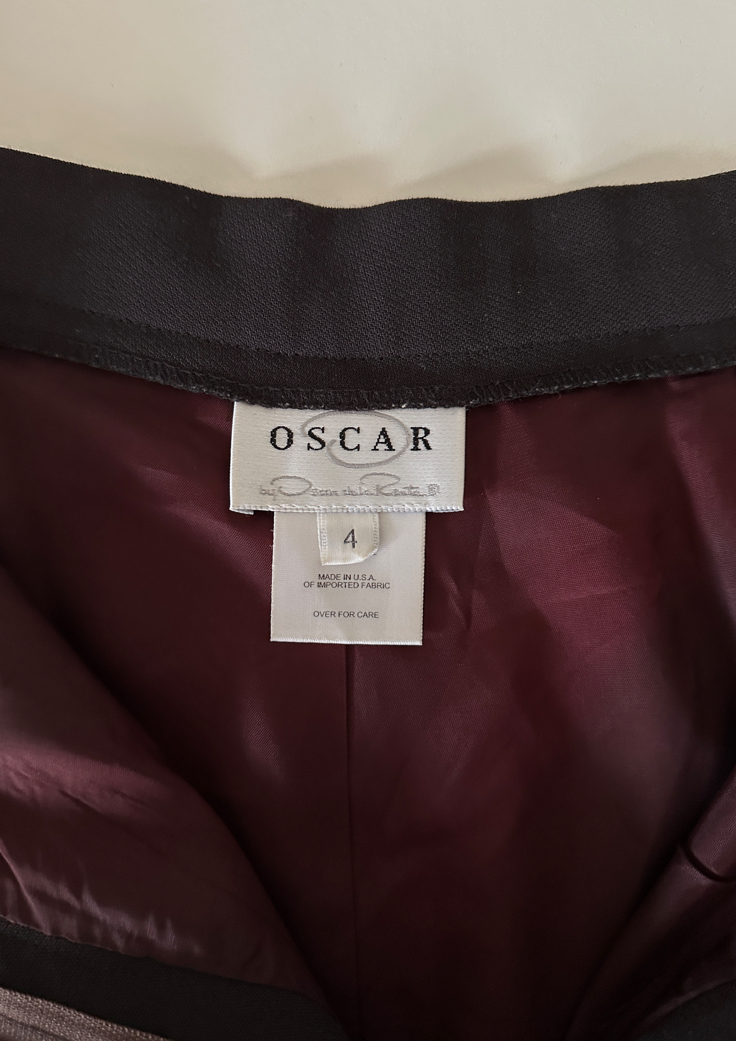 Oscar de la Renta Wool Trousers