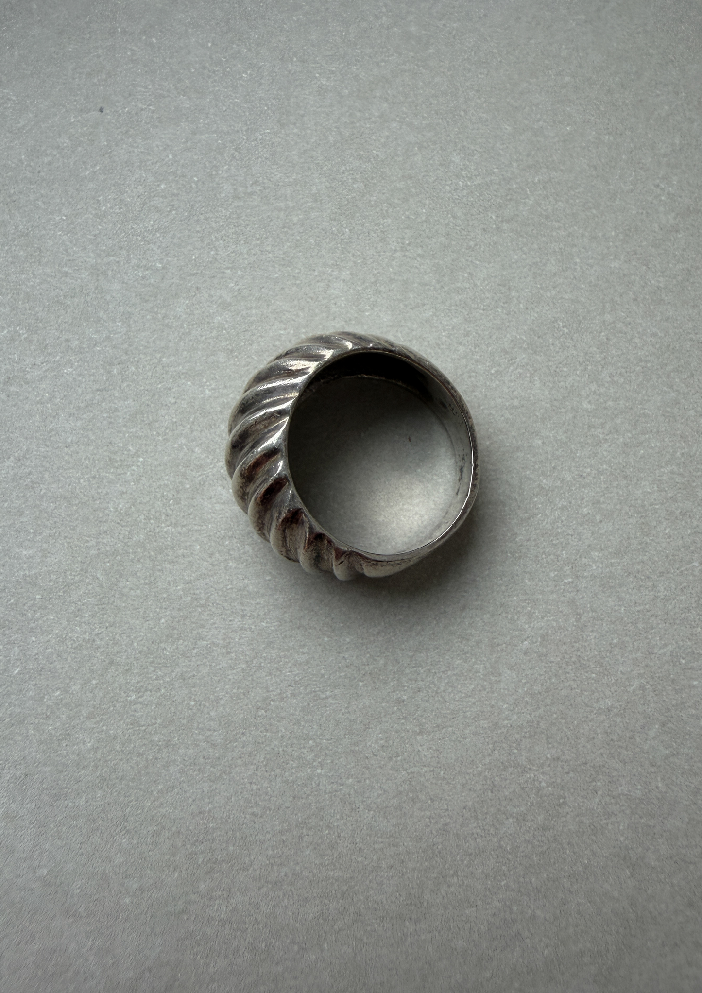 Vintage Sterling Silver Spiral Ring