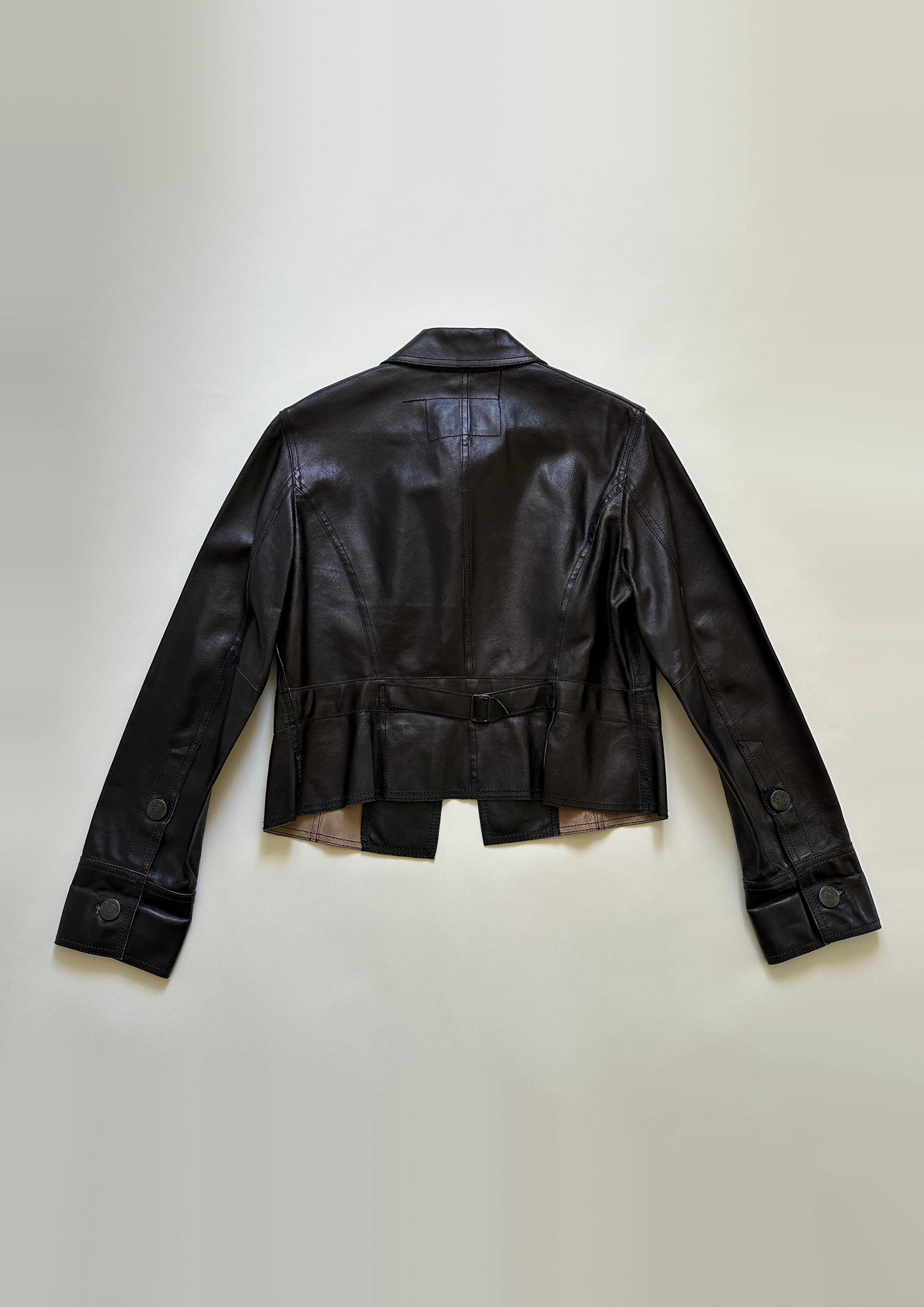 Armani Jeans Leather Jacket