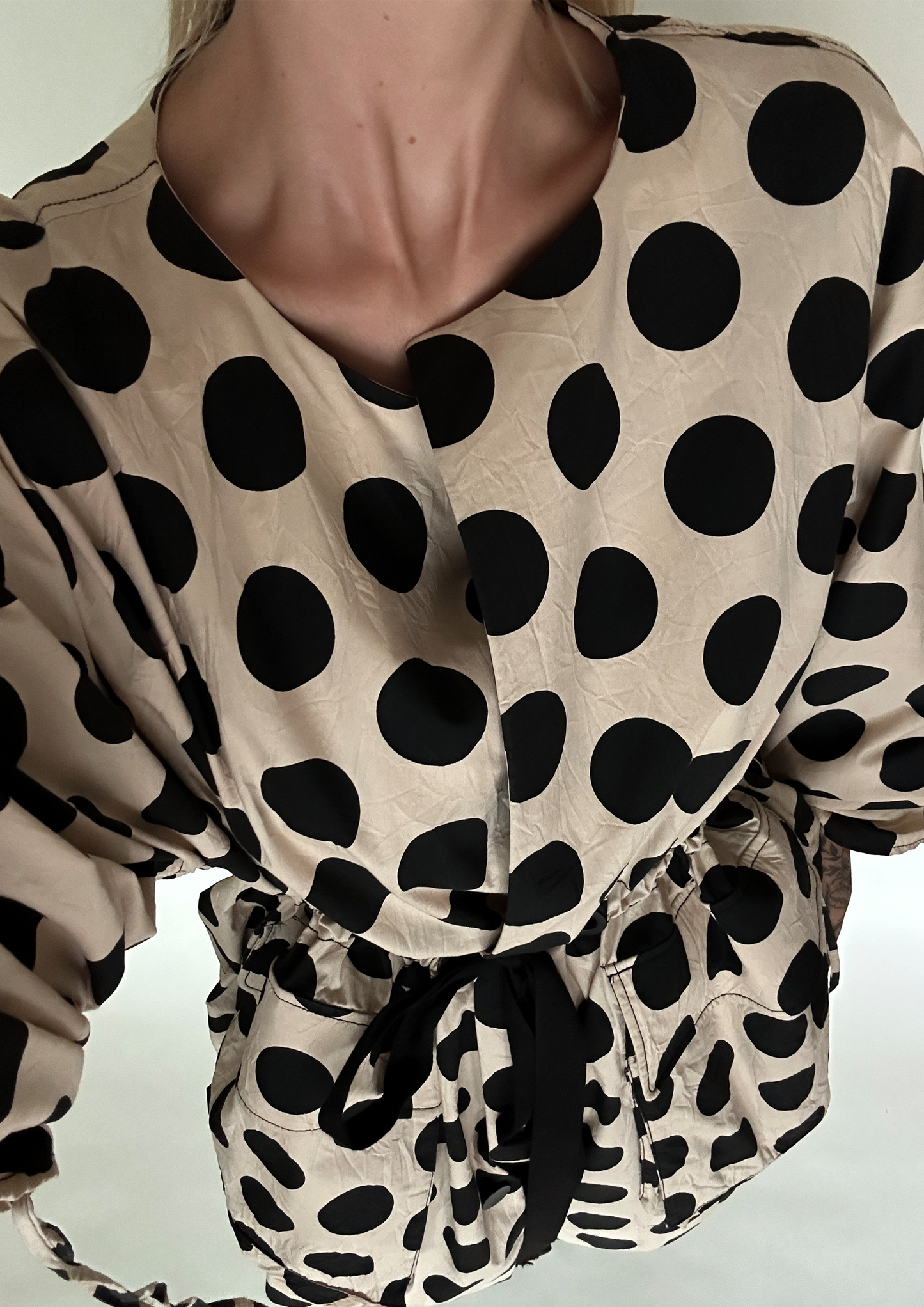 Max Mara Studio Polka Dot Trench