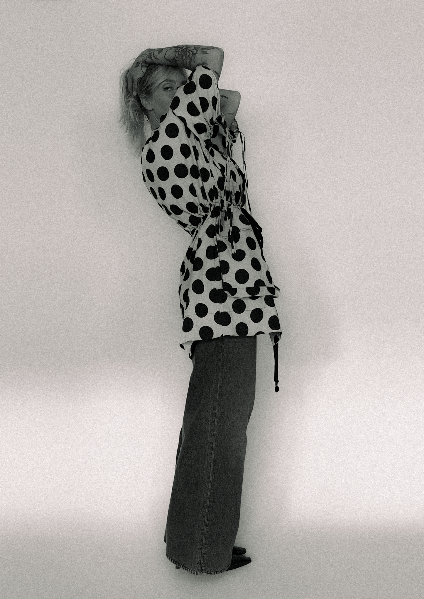 Max Mara Studio Polka Dot Trench